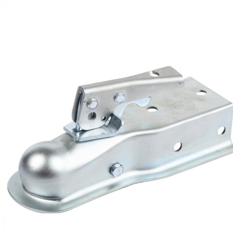 1-7/8" Straight Trailer Coupler, 2" Channel -2000lbs Class I - for Towing RV Boat, Camper (2000LBS 1-7/8" X2)